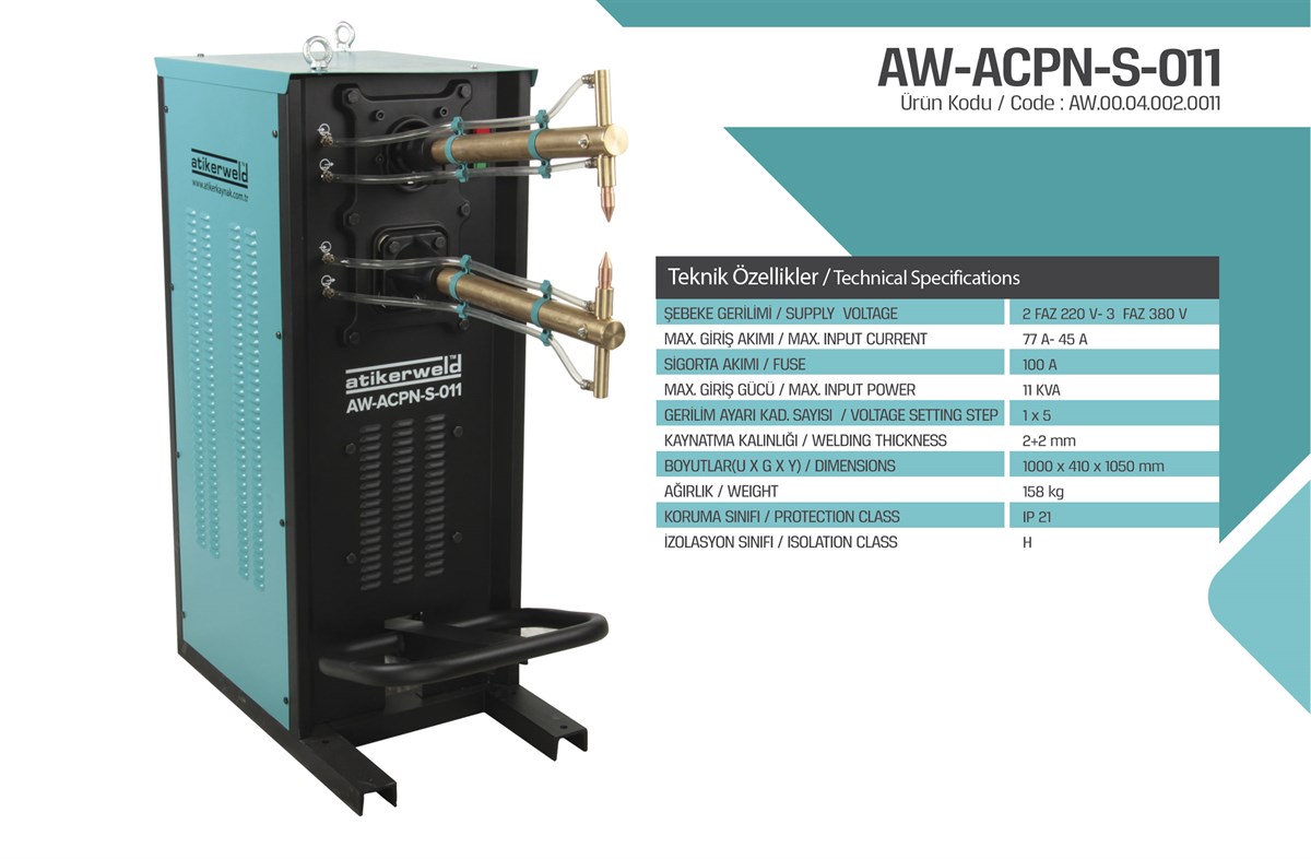 Atiker Punta Welding Machine AW-ACPN-S-0111