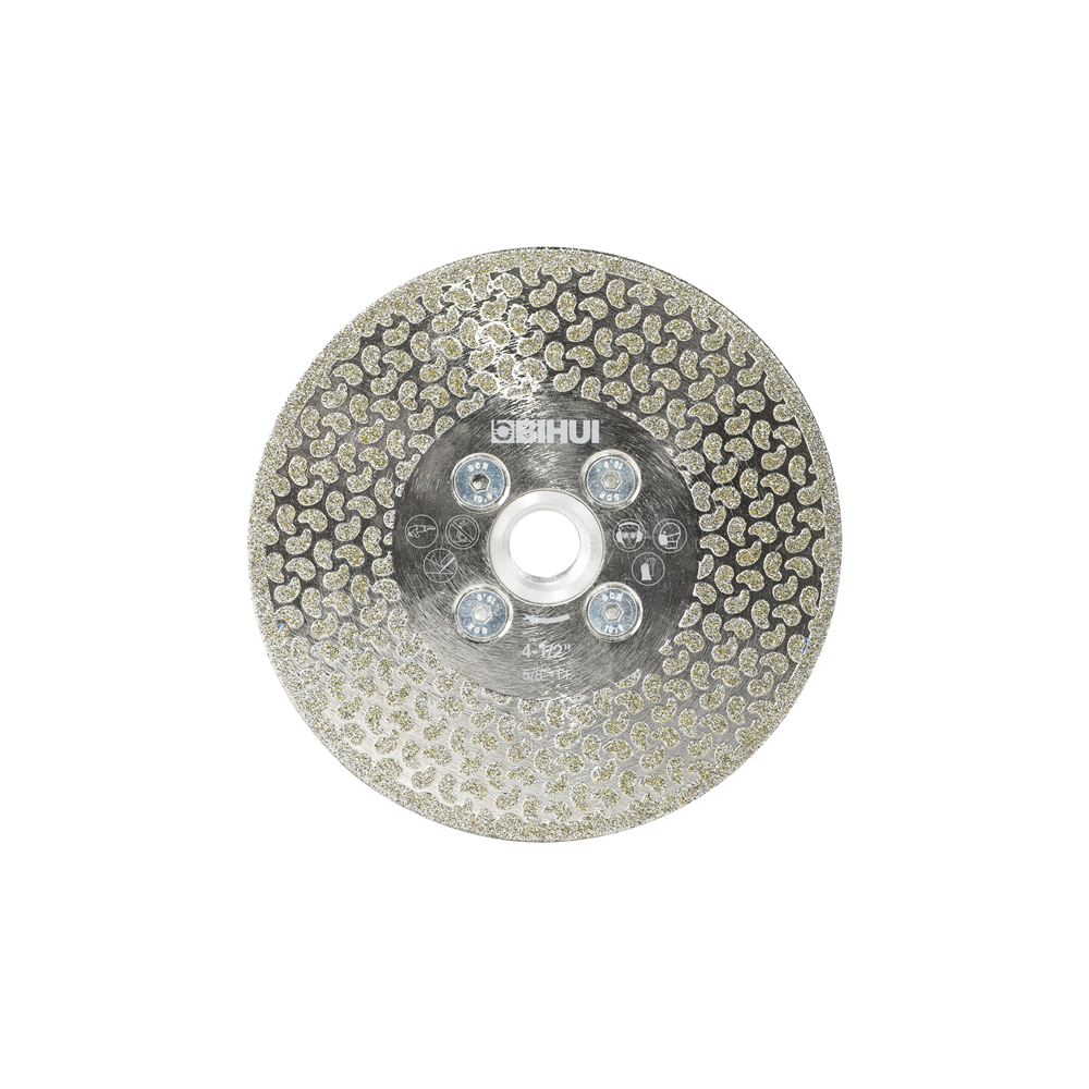 Bihui Knife Electroplated Cutting/Grinder Disc Double Side Coated M14 125MM