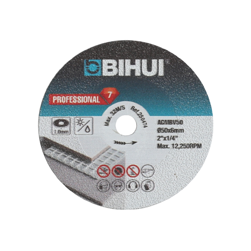 Bihui Knife Cutting Grinder Wet/Dry Ceramic Porcelain Granite 50MM