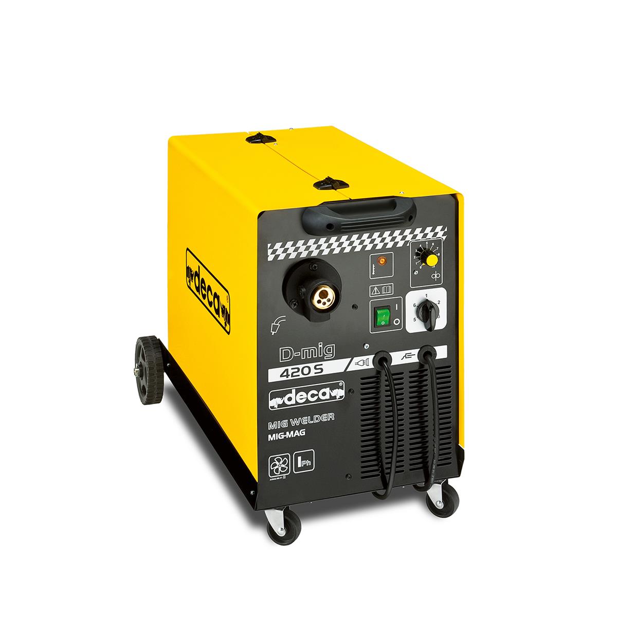 Deca D-Mig 420s Welding Machine Mig-Mag Continuous Wire Gasless