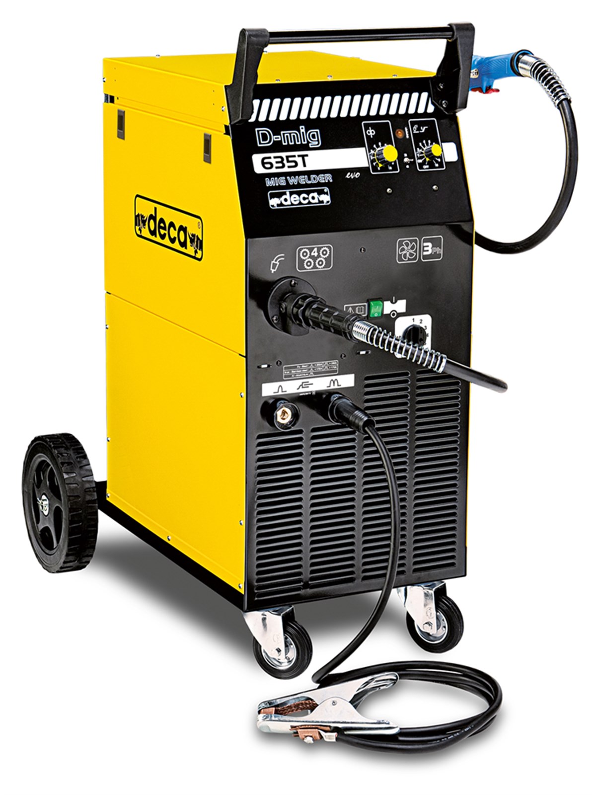 Deca D-Mig 635T Gazalti (MIG/MAG) Welding Torch 3Faz