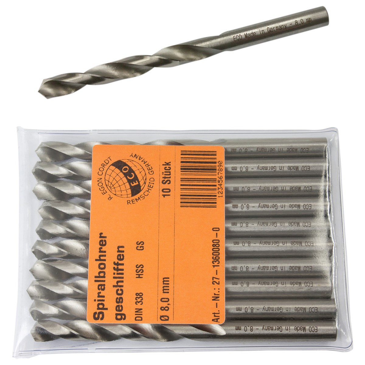 Returns Drill End HSS