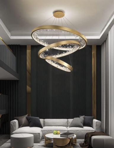Pendant light Crystal Gear Gold LED CCT HY-L020 A3: