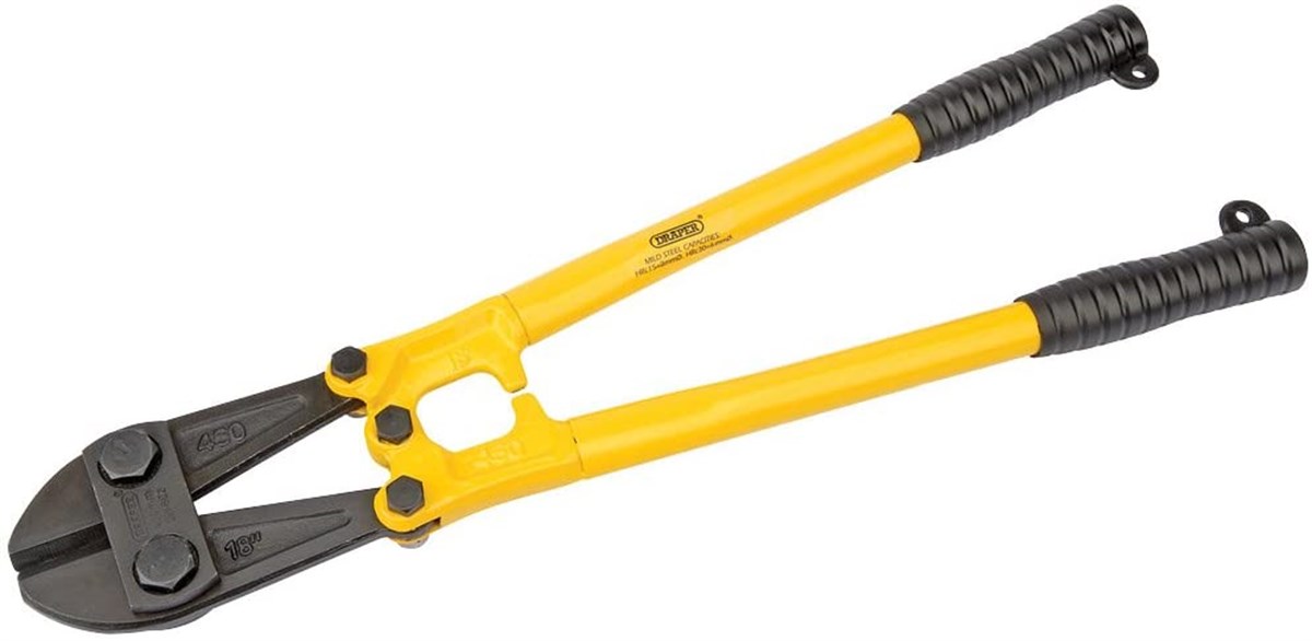 Draper Iron Scissor 450MM Capacity 6MM
