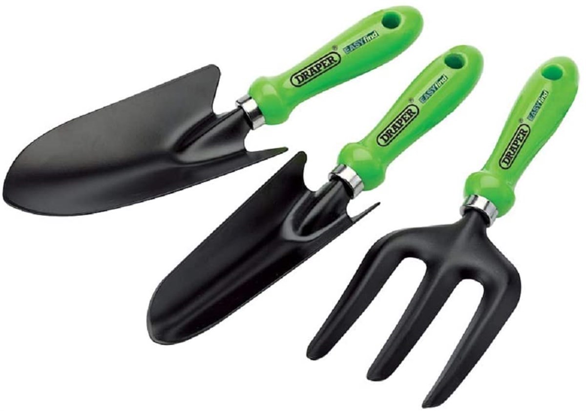 Draper Hand Fork And Shovel Set 3 Piece 125MM