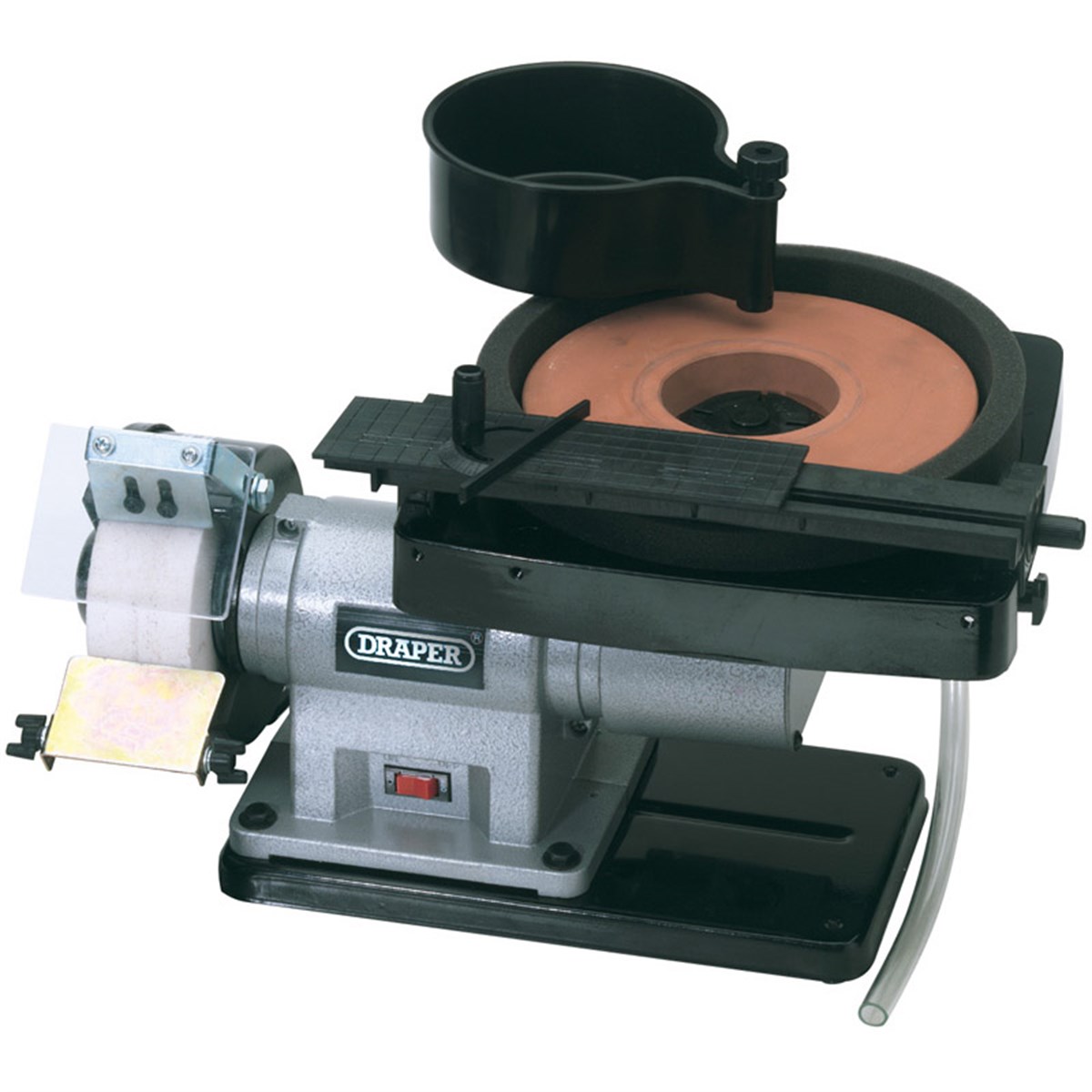 Draper Electric Table Grinder Wet/Dry 125+200MM