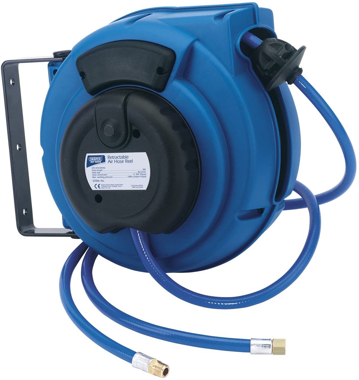 Draper Air Extension Hose Role 1/4 8M