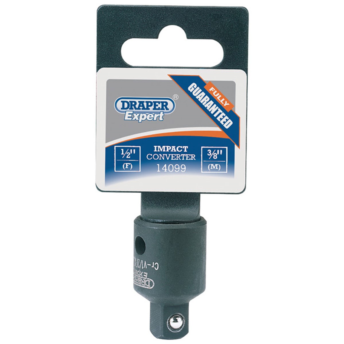 Draper Socket Adapter Impact 1/ 2 Female X 3/ 8 Male