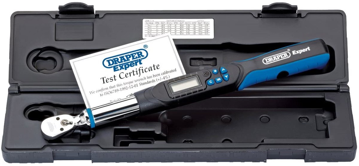 Draper Socket Handle Torx Dijital 3/8 27-135NM