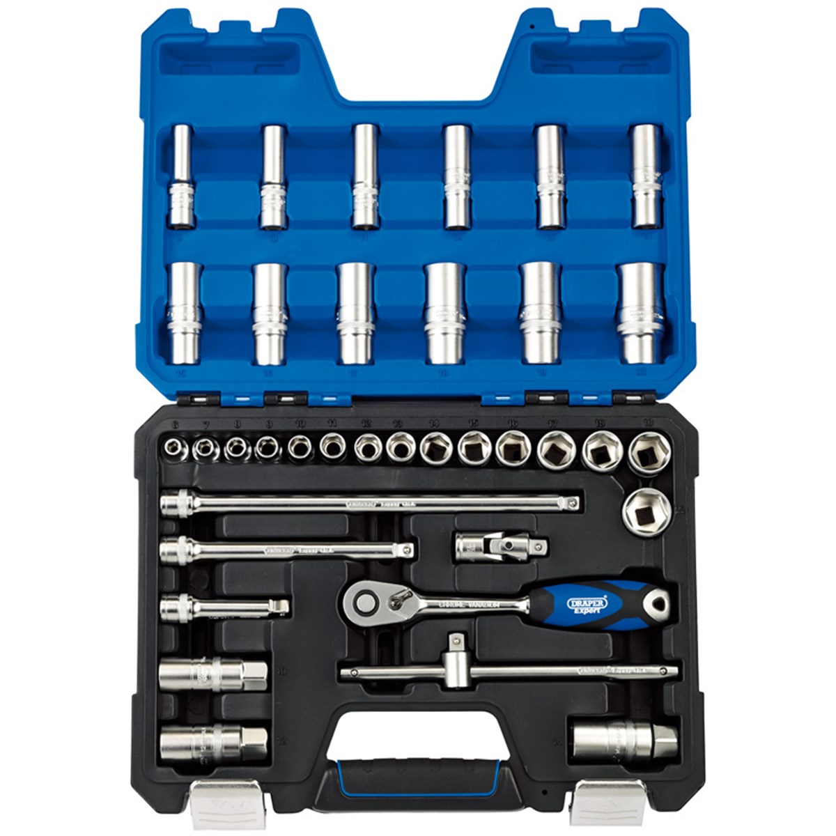 Draper Socket Set 12-Point 36 Piece 3/ 8