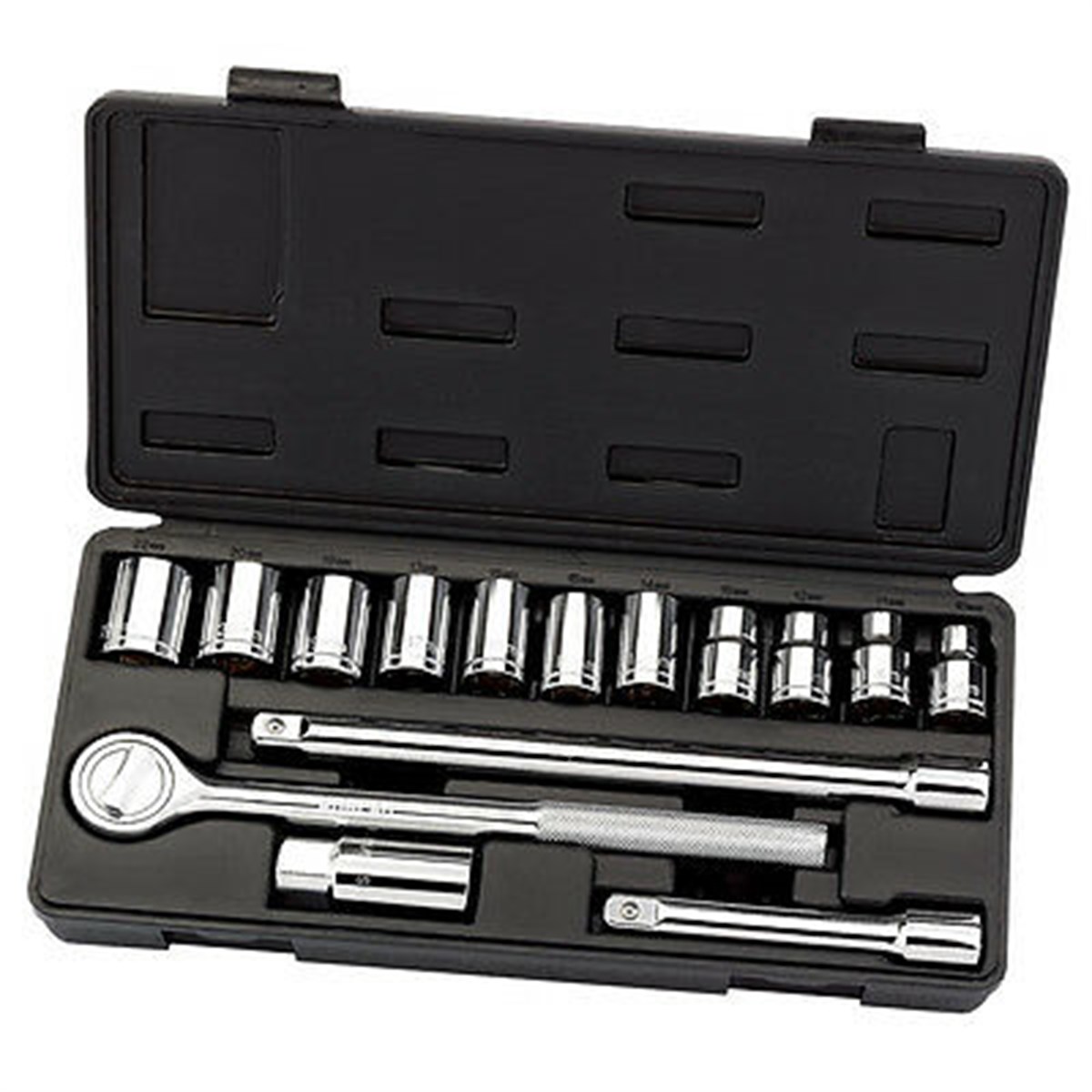 Draper Socket Set 6-Point 15 Piece 1/2''