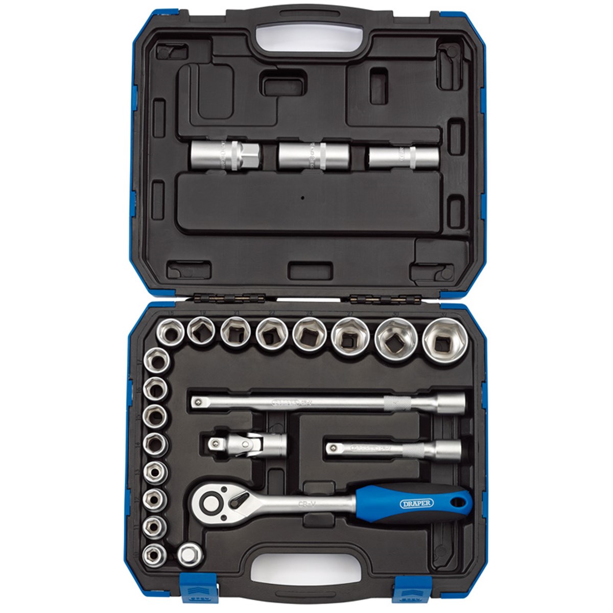 Draper Socket Set 6-Point 24 Piece 1/2