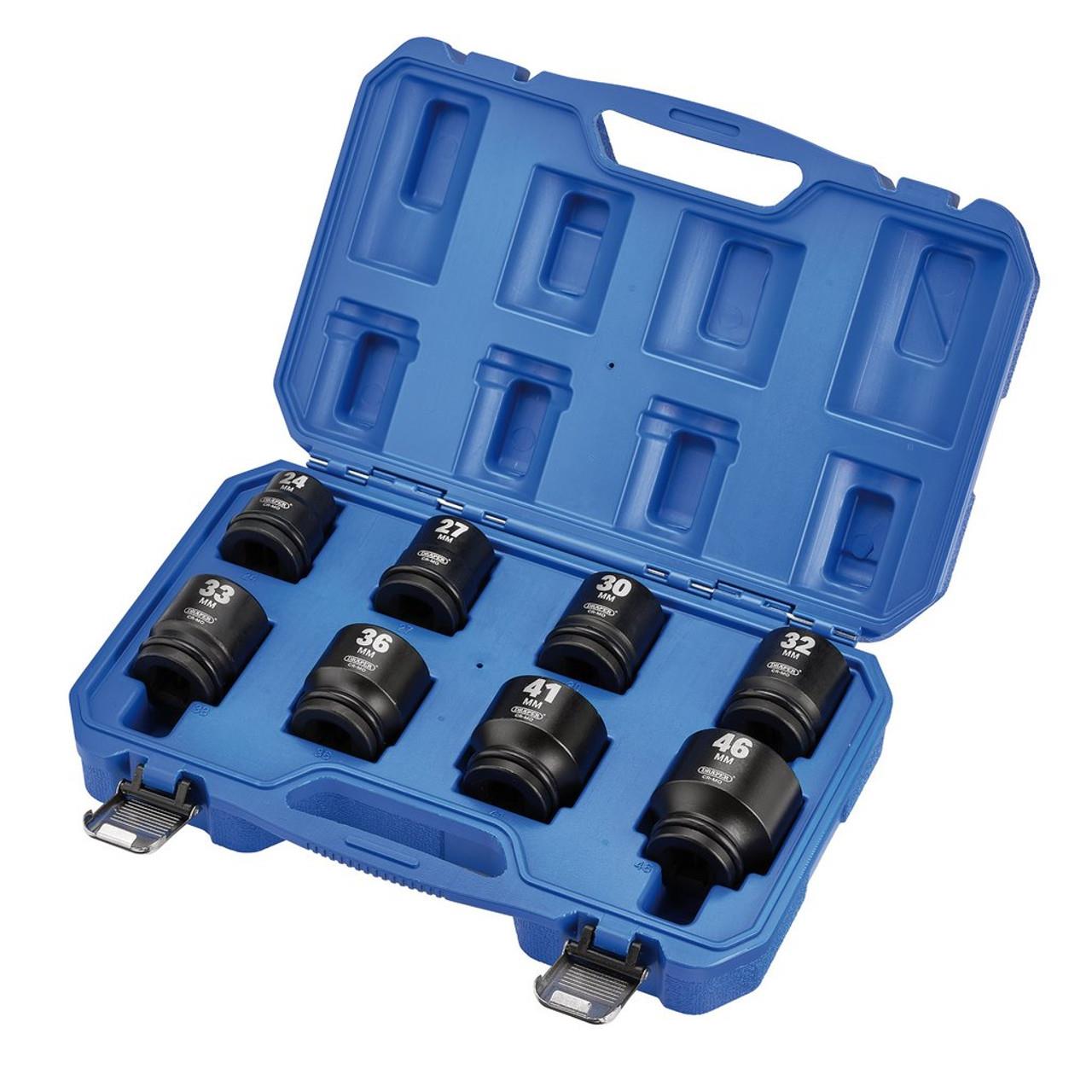 Draper Deep Impact Socket Set 8 Piece 3/4''