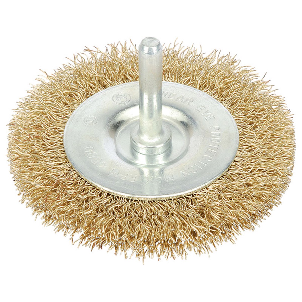 Draper End Drill Circle Wire Brush 75MM