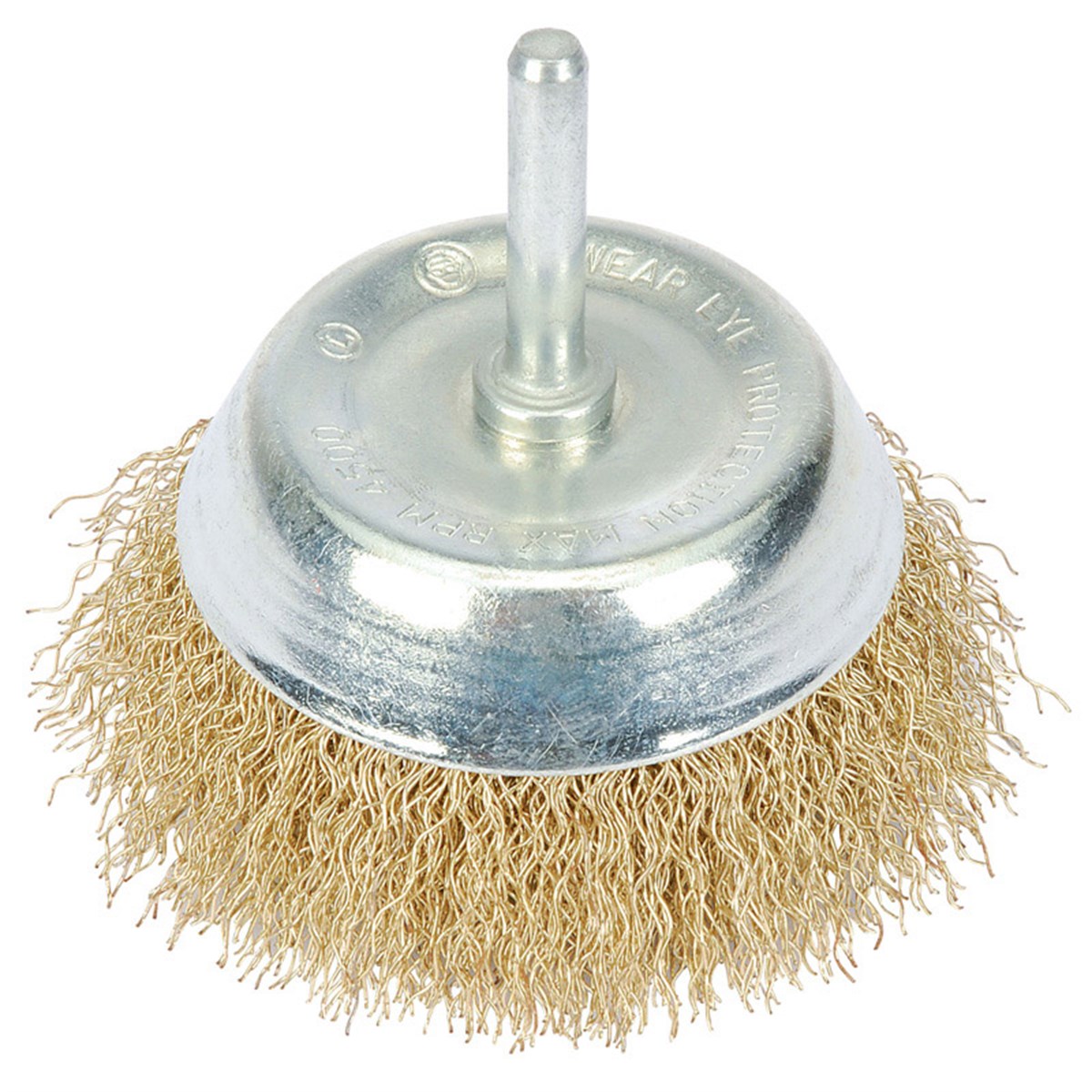 Draper End Drill Taper Wire Brush