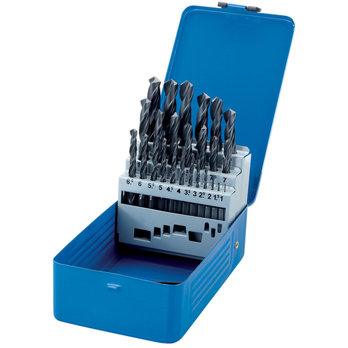 Draper End Drill Set Hsss 1-13Mmx0,5Mm 19 Piece