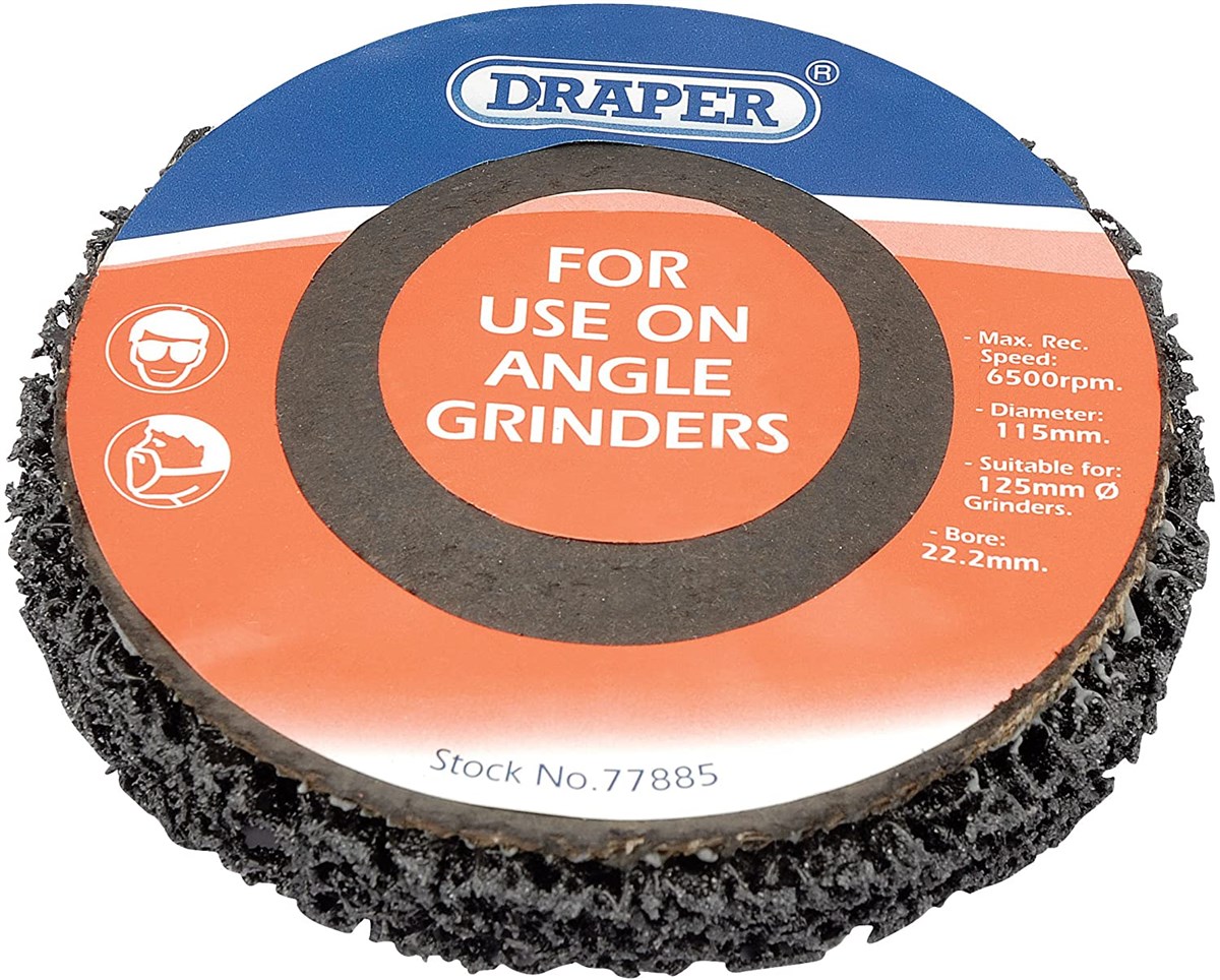 Draper End Spiral Sander Sponge Type 115MM