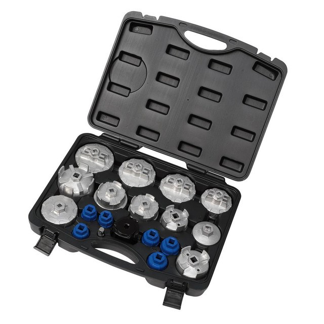 Draper Oil Filitre Socket Set 3/8''' Adaptorlu (19 Piece)