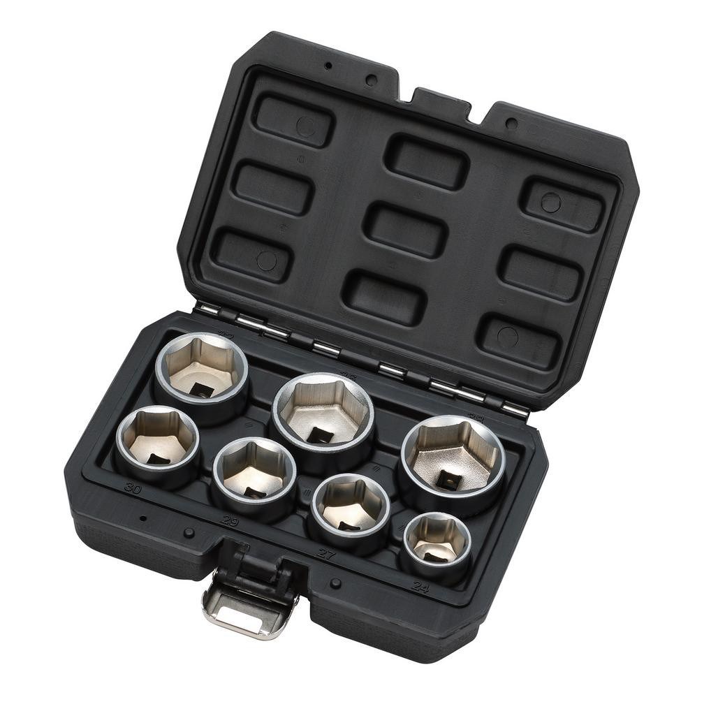 Draper Oil Filitre Socket Set 3/8'' (7 Piece)