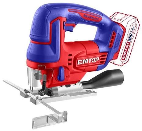 Emtop Cordless Jigsaw Saw 20V(Only Tool)