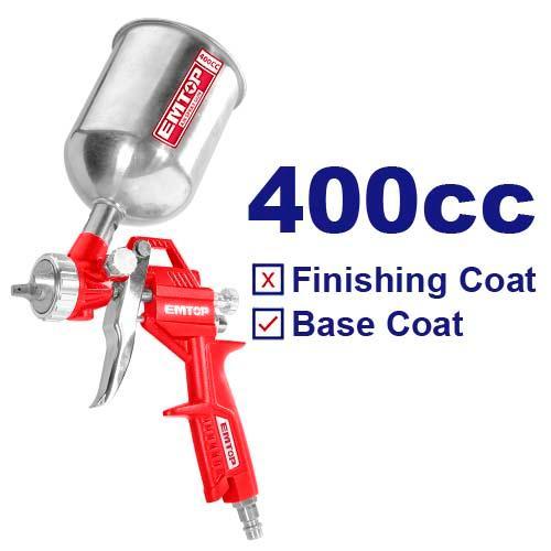 Emtop Paint Gun 1.5MM 400ML With Altan Warehouse