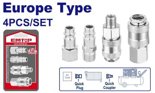 Emtop Compressor Air Connection Set With Parts 4