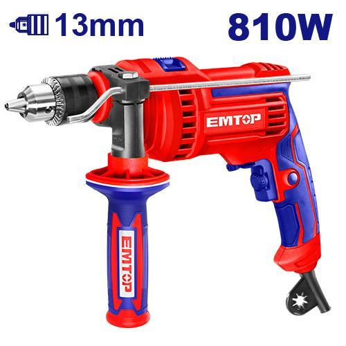 Emtop Drill Impact (Alcipan) 13MM 0-2800 Rpm 810W