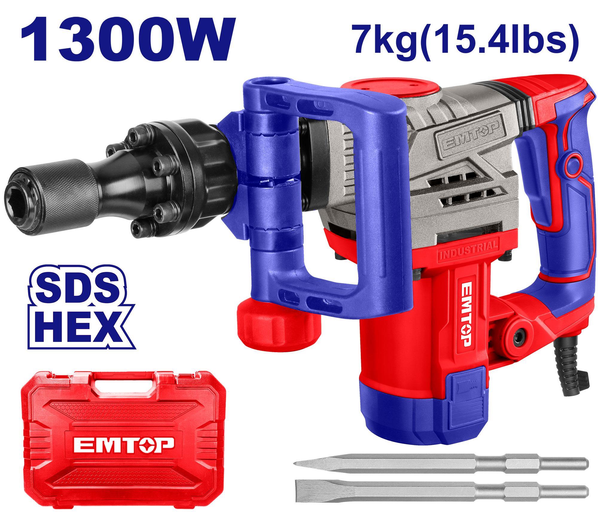 Emtop Drill Breaker 7Kg 1300W