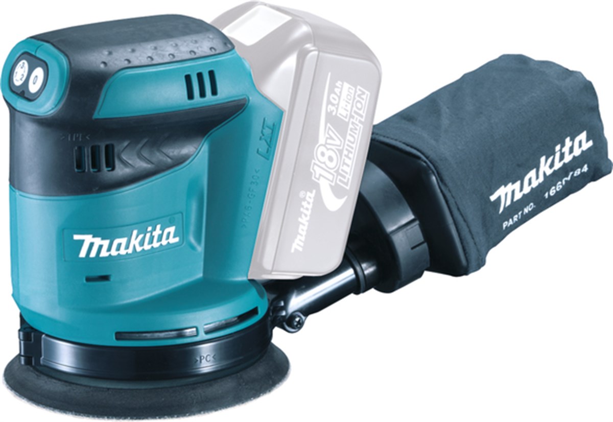 Makita Cordless Circular Sander 125MM 18V Lithium (Only Tool)