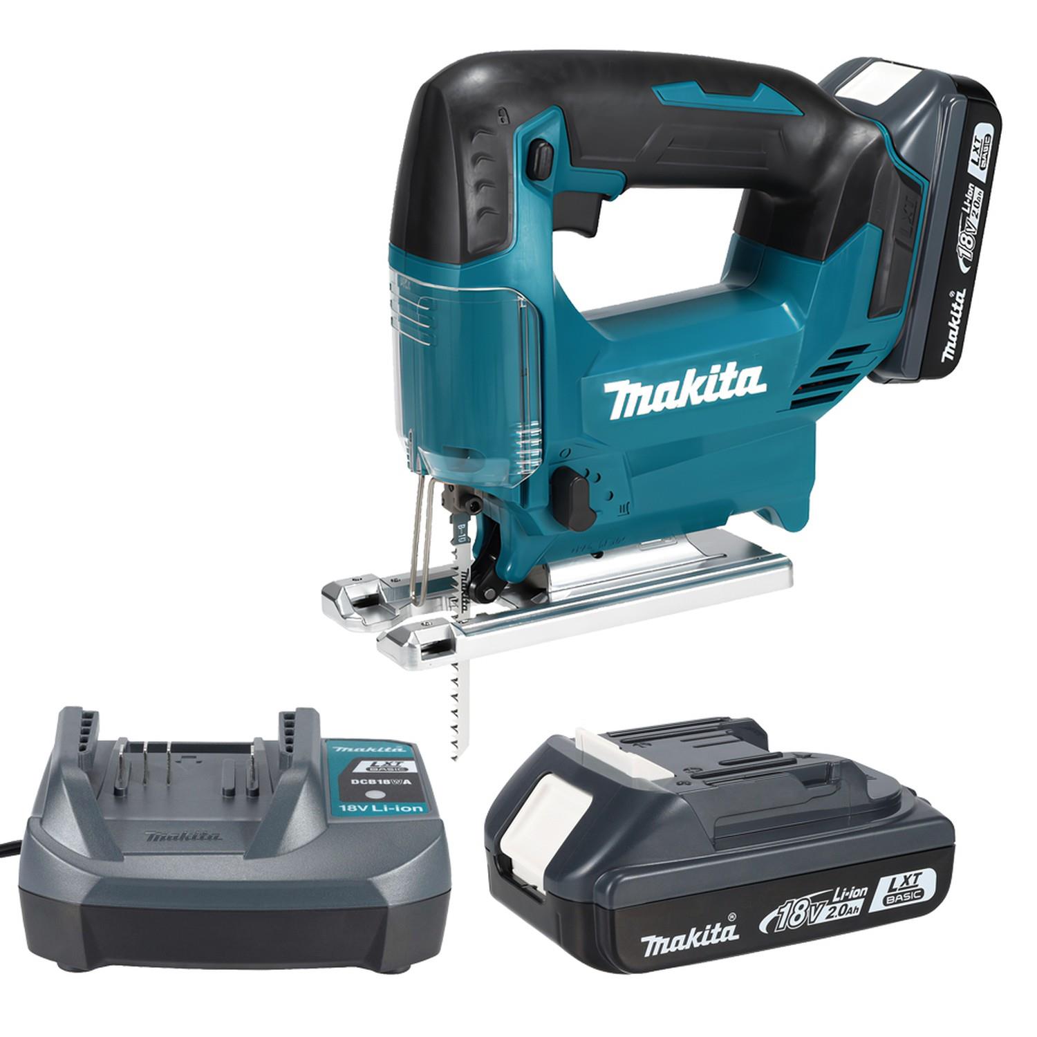 Jigsaw Cordless 2Ah 18V (2Battery+Charger+Canta)