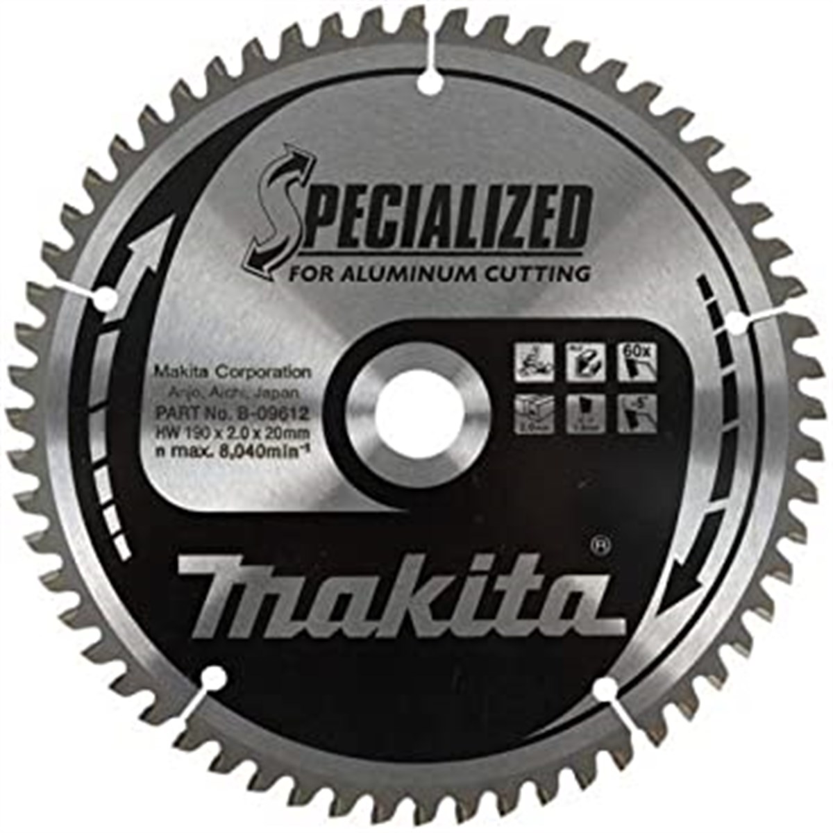 Makita Saw Apartment Aleminium 80Diş 235MM
