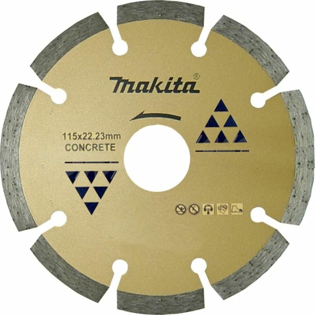 Makita Saw Diamond Concrete Spiral 115MM