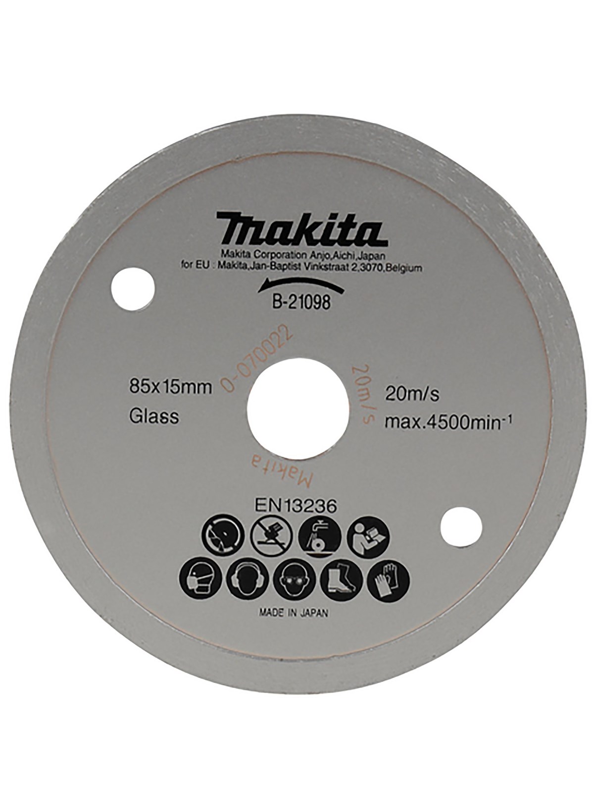 Makita Saw 85MM For Diamond Glass