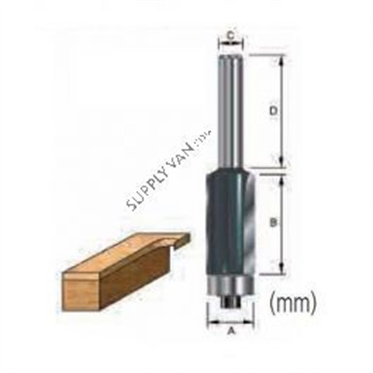 Makita End Router Flush Trim Bit 152251