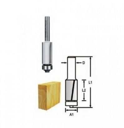 Makita End Router Flush Trim Bit 3 FLUTE D12,7 L38 S1
