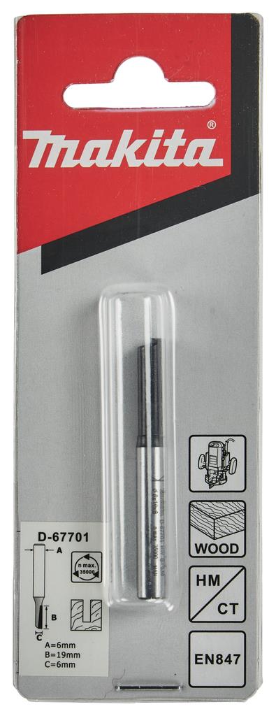 Makita End Router Straight Bit 1 Flute
