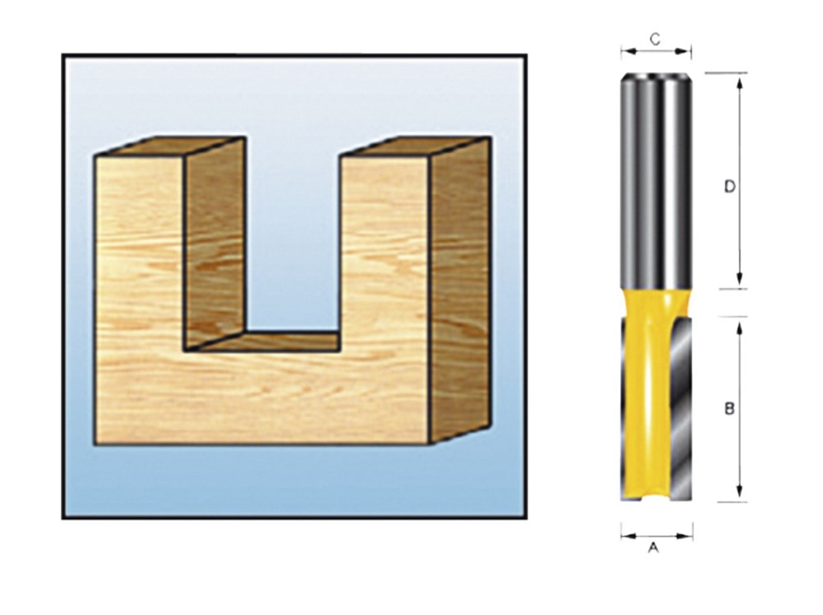 Makita End Router Straight Bit