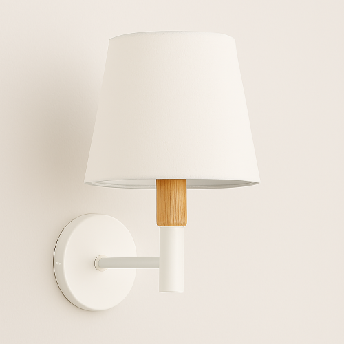 Wall light. Vertical White Cape E27 LMD-3010 :H1