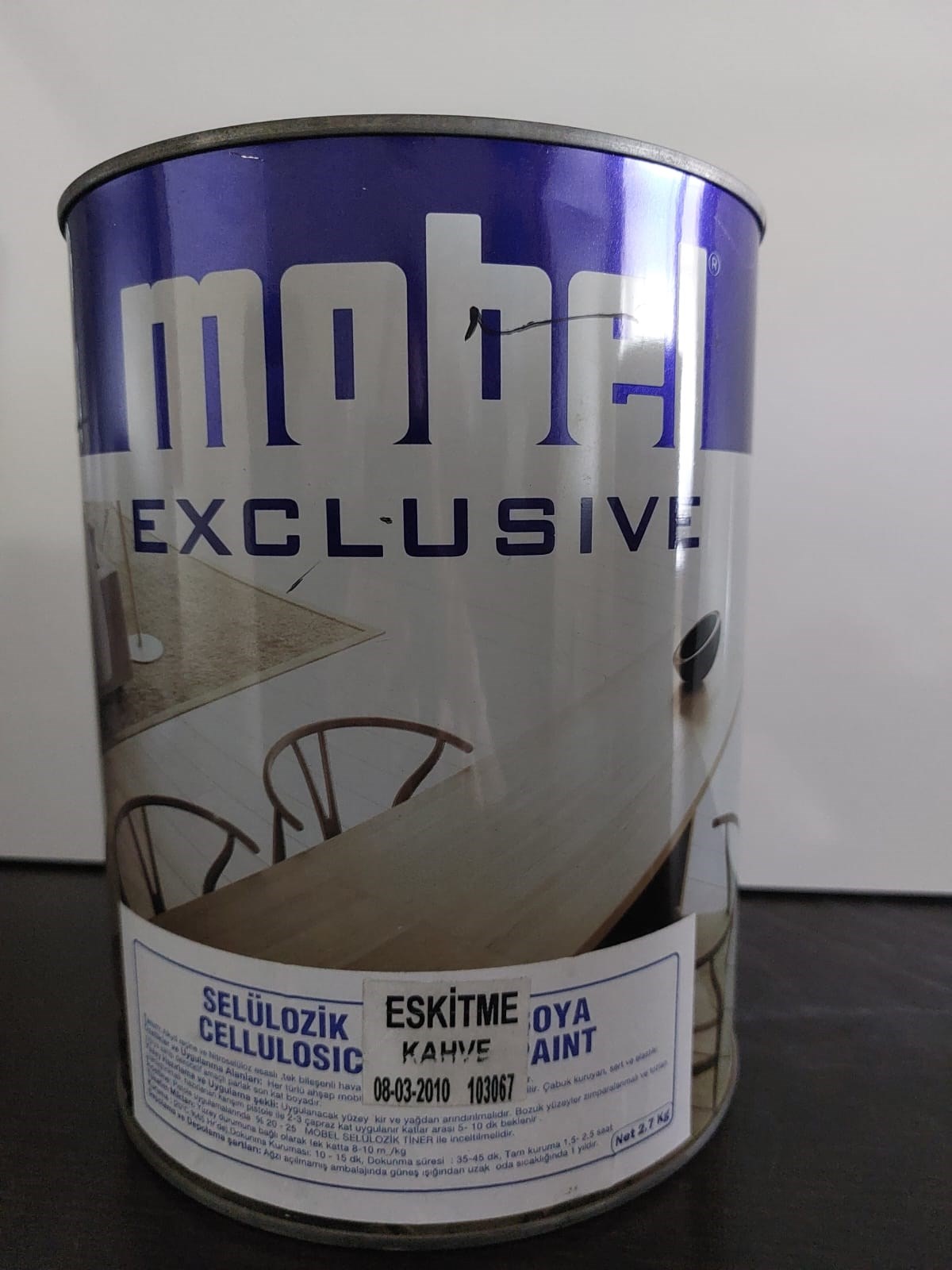 Mobel Cellulose Dye Former Coffee