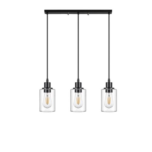 Pendant light 3 Lot Mini Glass E27 LMD-6270-3 A2: