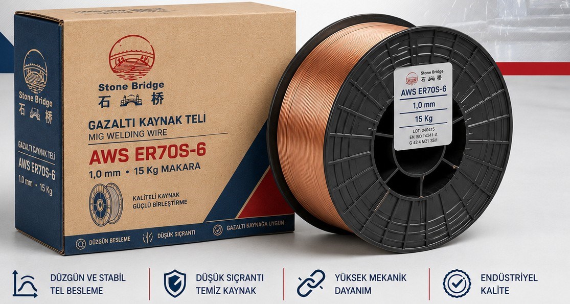 Stone Bridge Submerged Welding Wire AWS ER70S-6 15KG Reel