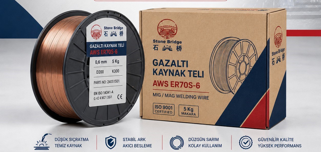 Stone Bridge Submerged Welding Wire AWS ER70S-6 5KG Reel