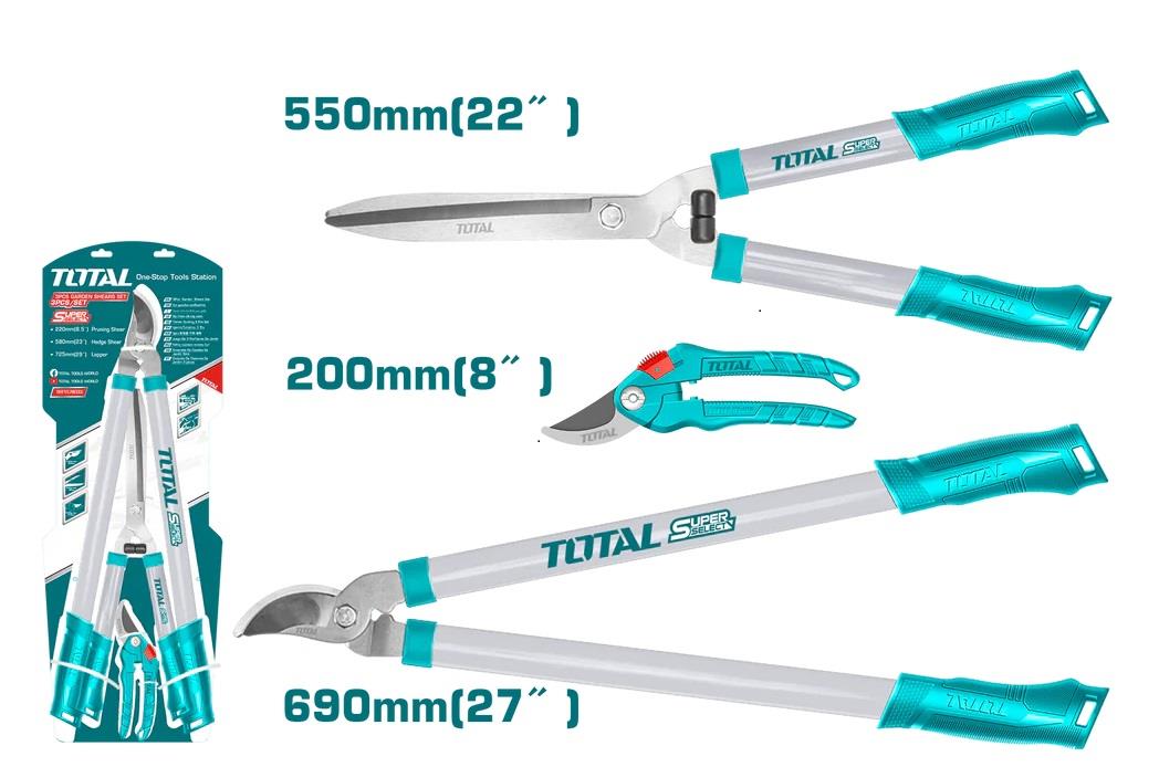 Total Garden Budama Scissor Set 3 Piece
