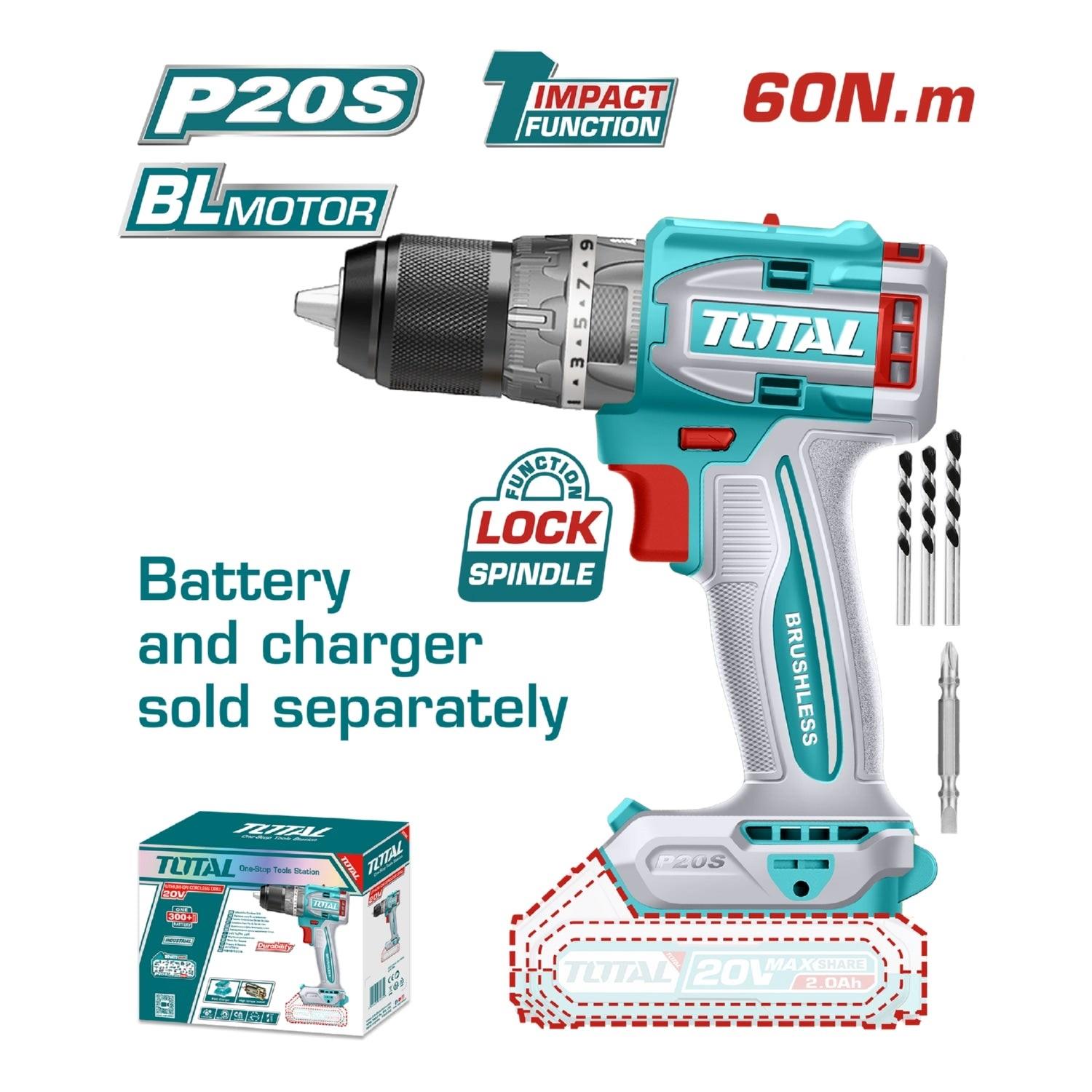 Total Mandren Drill 13MM TIDLI206021