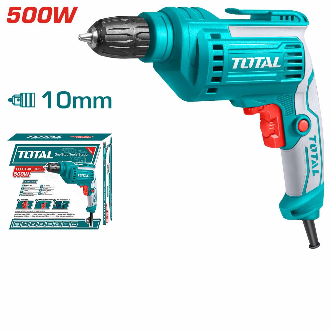 Total Drill Impulseless 500W 10MM