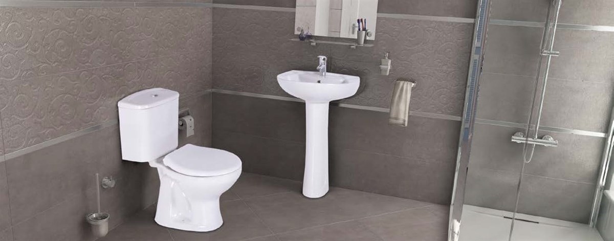 Max Toilet Set Bottom Output 4'Lü Set