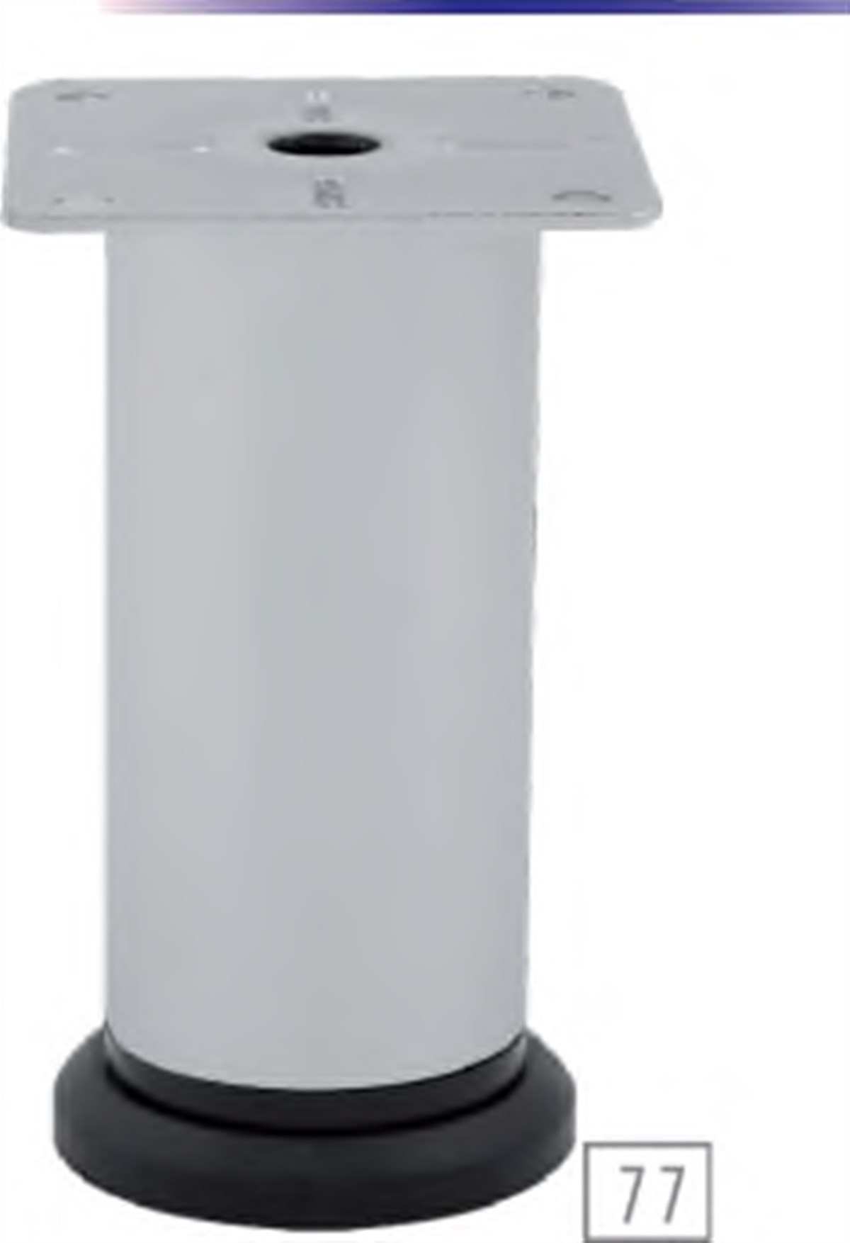 Basa Pillar Plastic Screw-Camp Chrome